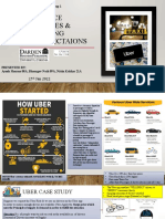 Uber Price Strategies & Marketing Communictaions: BE Assignment-II Group 1