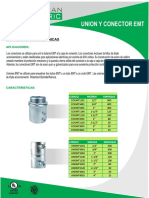 396a0b - Ficha Tecnica Union y Conector EMT