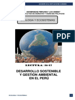 Desarrollo Sostenible y Gestión Ambiental