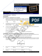 Black Board Problems For JEE Advanced 2022 Set-1