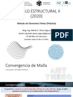 Convergencia - Malla ANSYS