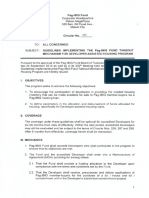 Circular No. 344 - Guidelines Implementing The Pag-IBIG Fund Takeout Mechanism For Developer-Assisted Housing