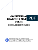 Contextual Learning Matrix (CLM) : Development Guide