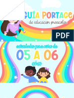 Guía Portage de Educación Preescolar