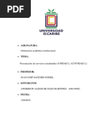 De Oleo Martinez Anderson Alexis - Presentacion de Servicios Estudiantiles (Unidad 2. Actividad 2.)