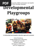 Developmental Playgroups - A Popular Education Approach