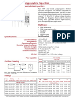 Axial Leaded High Frequency Pulse Capacitors