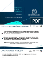 Registradores Ad Hoc DF