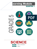 Science Module 1 Lesson 1 and 2 Module 2 Lesson 1