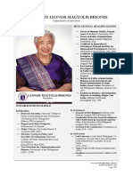 Secretary Leonor Magtolis Briones: Department of Education