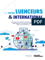 Influenceurs Et International Livre Blanc