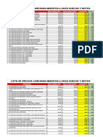 Lista de Precios Buen Fin 2020 Cerrajeria Speedy-1