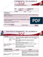 EXPERIENCIA DE APRENDIZAJE 3 DPCC - 3ro - 2022