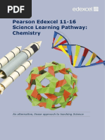 Pearson Edexcel 11-16 Science Learning Pathway: Chemistry: An Alternative, Linear Approach To Teaching Science