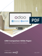 CRM Comparison White Paper:: Qontak, Barantum & Odoo