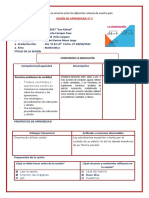 SESIÓN DE APRENDIZAJE 5 Conocemos La Radicacion