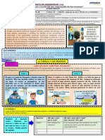 CCSS 1° A Y B Experiencia 4 SEMANA