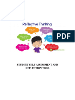 1ST SEMESTER SELF REFLECTION TOOL - CSM2000358 Tax