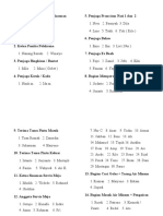 Pembagian Tugas Sinoman 5. Penjaga Prancisan Nasi 1 Dan 2