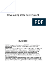 Solar Power Plant