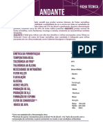 Andante Data Sheet Portoghese