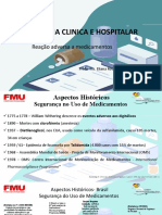 Aula 4 - Farmácia Clinica - Reação Adversa A Medicamento