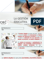 La Gestión Educativa. Conceptos Fundamentales