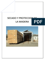 Secado y Proteccion de La Madera