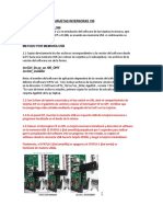 PROGRAMACIÓN DE TARJETAS INVERSORAS 190 Resumen