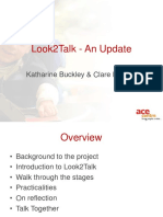 Look2Talk - An Update: Katharine Buckley & Clare Latham