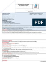 Plan de Aula de Ciencias Sociales Historia Periodo I Grado Tercero