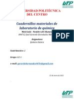 Cuadernillo Sobre Clasificación de Materiales Del Laboratorio (25 de Enero)