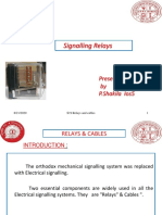 Signalling Relays: Presented by P.Shakila Ios5