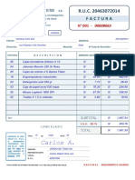 Factura #001 - 00008063 Del EJERCICIO 01