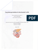 Log Interpretation in Horizontal Wells