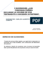 Derecho de Sucesiones. (1) Curso de Sucesiones