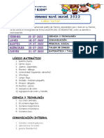 Rol de Examenes II - 2022