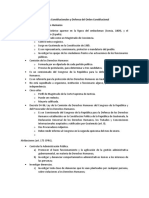 Garantías Constitucionales y Defensa Del Orden Constitucional