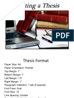 Structure of Thesis Paper For GGC 3