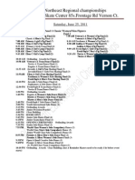 2011USARSNortheast Final Schedule