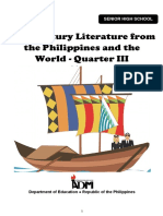 21st Century Literature From The Philippines and The World - Quarter III