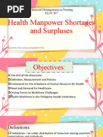 Health Manpower Shortages