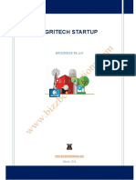 Agritech Startup: Business Plan