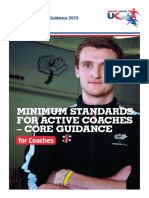 MSAC Guidance Document For Coaches