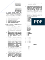 Questões de Arte para Avaliação Bimestral de Linguagens Do 1º Ano Do Ensino Médio