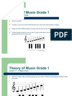 Gr1 Lesson 11 C Major Scale