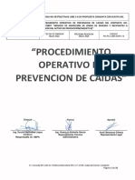 13.-PO-PC-LOBE-SSPA-13 Procedimiento de Prevencion de Caidas