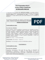 Processo Seletivo - Estimulação Precoce