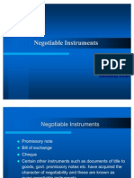 Negotiable Instrument