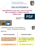 Clase 5 - Economia - Determinación de Las Funciones de La Ox y DX